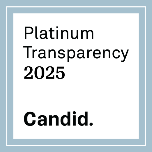 Candid (formerly GuideStar) Platinum Transparency Seal 2025
